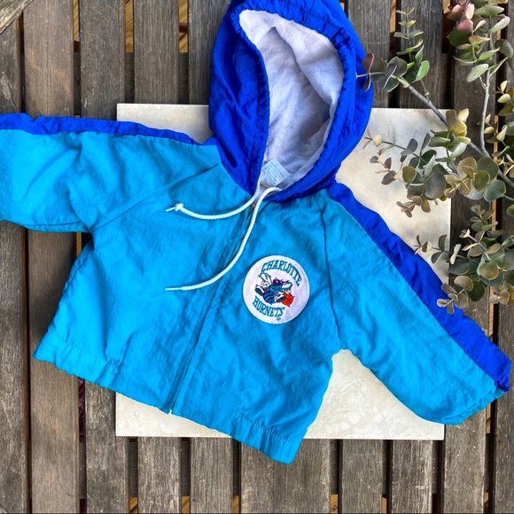 Nba Jackets Coats Vintage 9s Charlotte Hornets Windbreaker Jacket Poshmark
